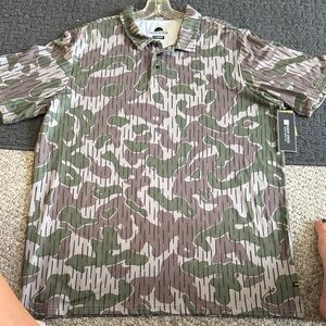 Men's Camouflage Polo Shirt UPS protection XL
